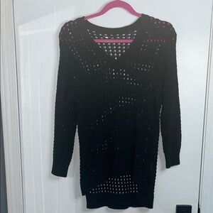 Women's Michael Kors Black Knit Sweater